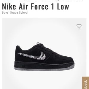 Nike Air Force 1 Black/Camo WORN ONCE